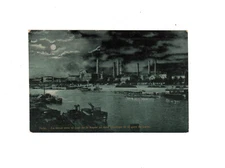 Postcard postcard 75 Paris: the Seine with the Quai de la Rapée, 1918