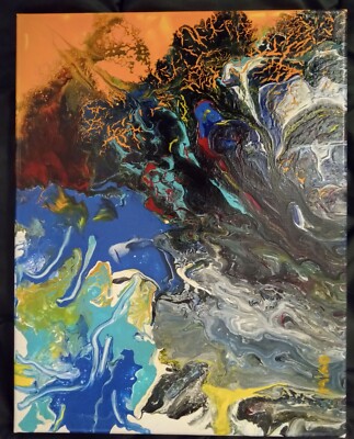 Abstract Art Original Painting: