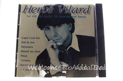 La Vie Est Belle, Le Monde Est Beau by Herve Vilard (1995) CD-TREMA