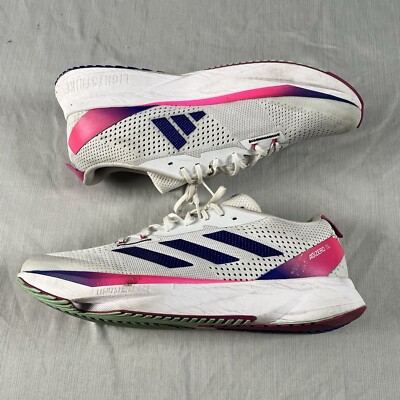 Adidas Adizero SL Men s Size 14 White Distance Running Shoes Gym Sneakers GV9095