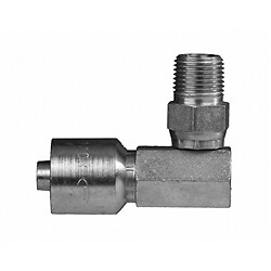 1/2'' Hose X 1/2 Male Pipe Swivel 90 Degree NPTF Hydraulic Fitting