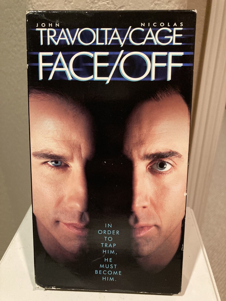 Face/Off VHS 1997 Action Thriller Movie with Nicolas Cage John