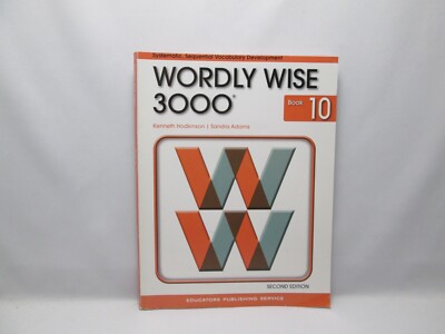 Wordly Wise 3000 Book 10 -Vocabulary Resource Book - 2nd Edition