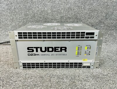 STUDER D23m Modular I/O System w/ A-LINK HD, AES/EBU Cards