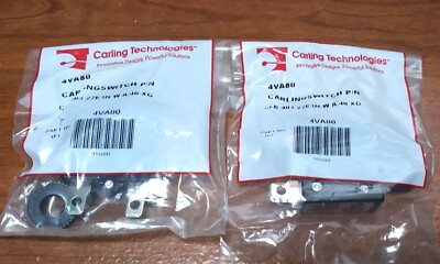 2 Genuine Carling Push to Reset AC/DC 40 amp Marine Grade Circuit Breakers