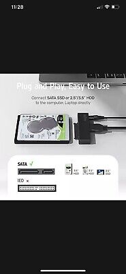 WEme USB 3.0 to SATA Converter Adapter for 2.5 3.5 Inch Hard Drive