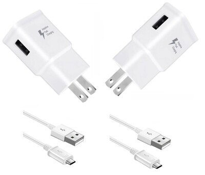 FAST WALL CAR ADAPTER MICRO USB FOR SAMSUNG GALAXY J3 STAR,ACHIEVE,J3 V 3rd GEN