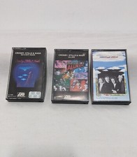 Lot Of 3 Crosby Stills Nash  Young Cassette Tapes, Good Condition