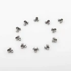 12pcs 6-8mm 1/4"-5/16" 304 Stainless Steel Mini Hose Clamps Clips for Fuel Pipe