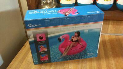 Go Floats Inflatable Flamingo,2016,premium pool floats,4'x3',raft grade material