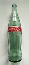Coca Cola 1 Litre Glass Bottle - Green Tint