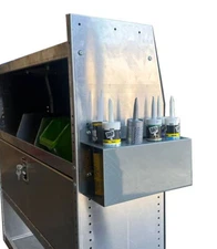 8 Caulk Tube / Silicone Tube Van Storage, 8 Silicone Tubes Van Garage Organizer