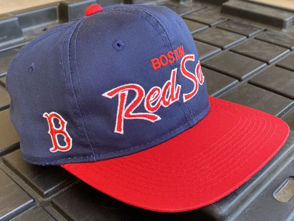 Vintage 90s Boston Red Sox Snapback Hat Sports Specialties