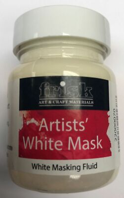 Frisk Masking Fluid für Aquarell - White Mask 60ml Flasche
