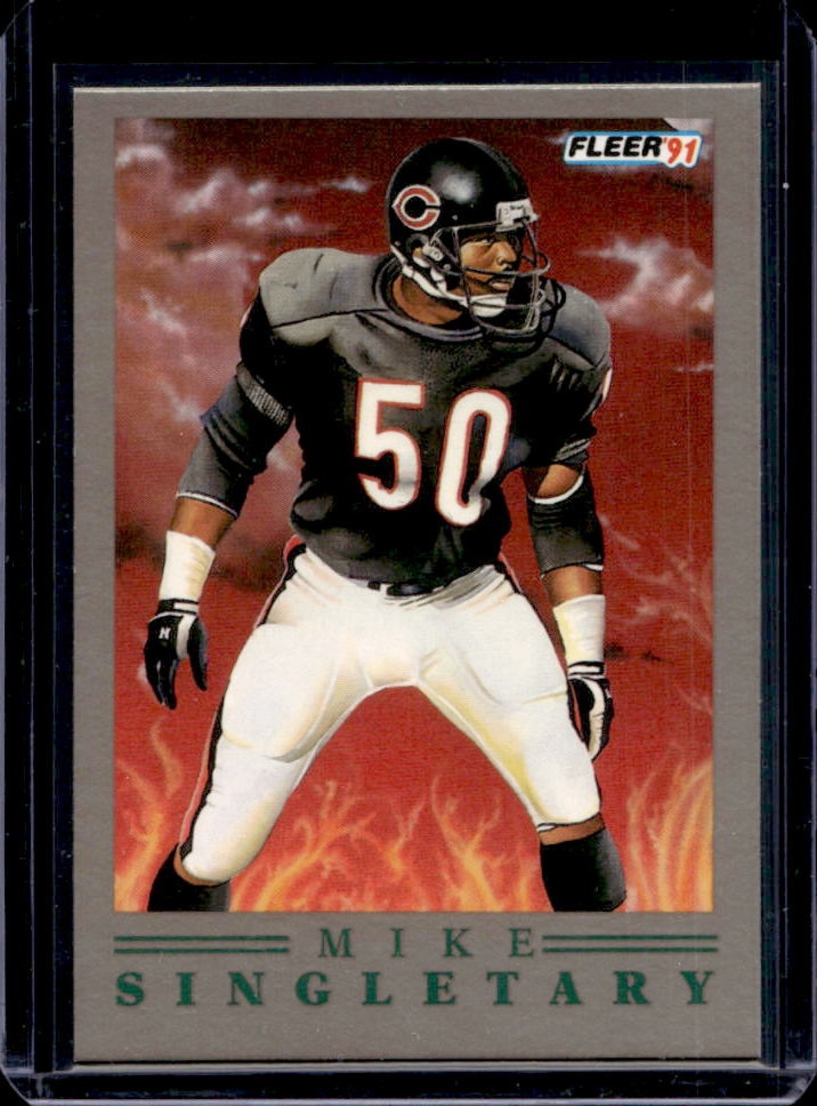 1991 Fleer Mike Singletary Pro Visions #4 Bears