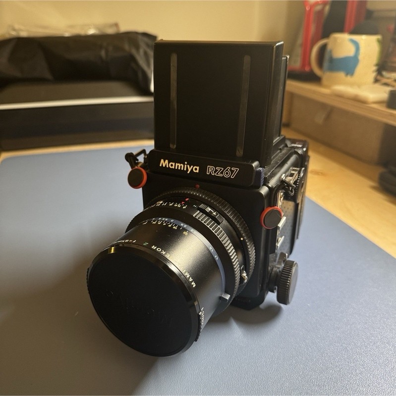 Mamiya RZ67 Professional Medium Format Camera Kit w/ Lenses, Film Backs