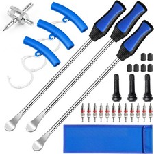 Tire Spoon Kit Dirt Bike Lawn Mower Tire Changer Tire Removal Tool with Bag 3x14