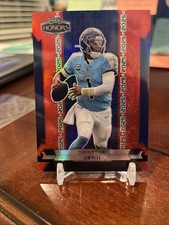 2025 Panini Honors Football Cam Ward RC 2005 Honors Rookies Red # 24/35 Titans