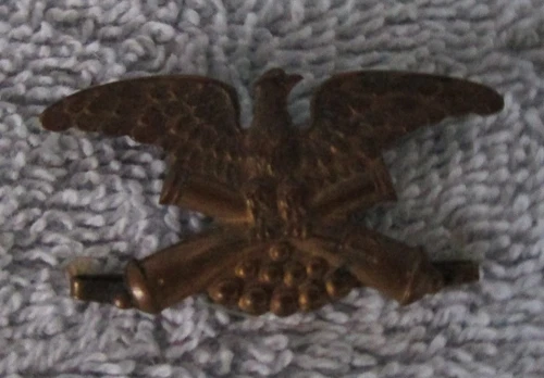 G.A.R. CIVIL WAR EAGLE PIN/MEDAL PAT. MAY 4 1886 JUNE 22 1886