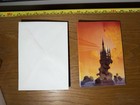 Vintage Fantasy Art Greeting Cards - The FADING SUN by Carl Lundgren 1986 Castle — photo 2