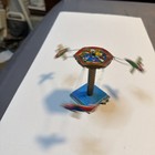 Collectible vintage- style Tin Toy Airplane Carousel — photo 6