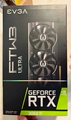 EVGA GeForce RTX 3060 Ti FTW3 ULTRA GAMING 8GB GDDR6 Video Card (08G-P5-3667-KL)