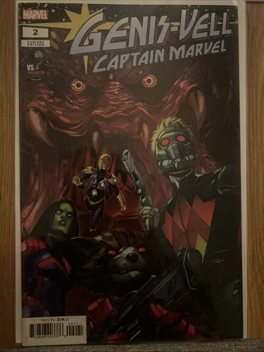 Genis-Vell:Captain Marvel #2 Chris Sprouse 'vs. Predator Variant Marvel Oct 2022