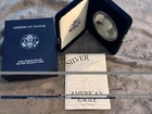 2002-W Proof American Silver Eagle $1 Coin w/ Box & COA – West Point Mint