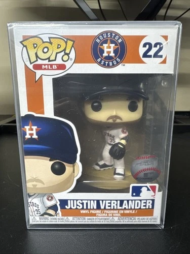 Justin Verlander #22 Home Jersey Houston Astros Funko Pop! MLB with Protector