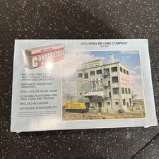 HO 1/87 Scale Walthers Cornerstone Kit 933-3026 Red Wing Milling Company -Sealed