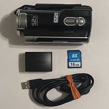 Samsung - HMX-F90 HD Camcorder Digital Video Camera - Black TESTED AND WORKING 