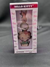 Sanrio Hello Kitty Bling Pave Diamond Keychain Bag Charm 2024
