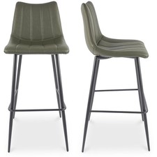 Moe's Home Collection UU-1003-27 Alibi 41.5 inch Dark Green Bar Stool, M2