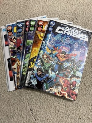 Dark Crisis on Infinite Earths COMPLETE SET 1-7 (DC Comics, 2023) High grade