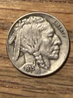 1935 P United States Buffalo Nickel 5 Cent - AU Details, Full Horn