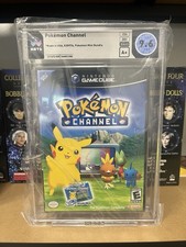 Pokemon Channel Nintendo GameCube WATA 9.6 A+ FACTORY SEALED USA