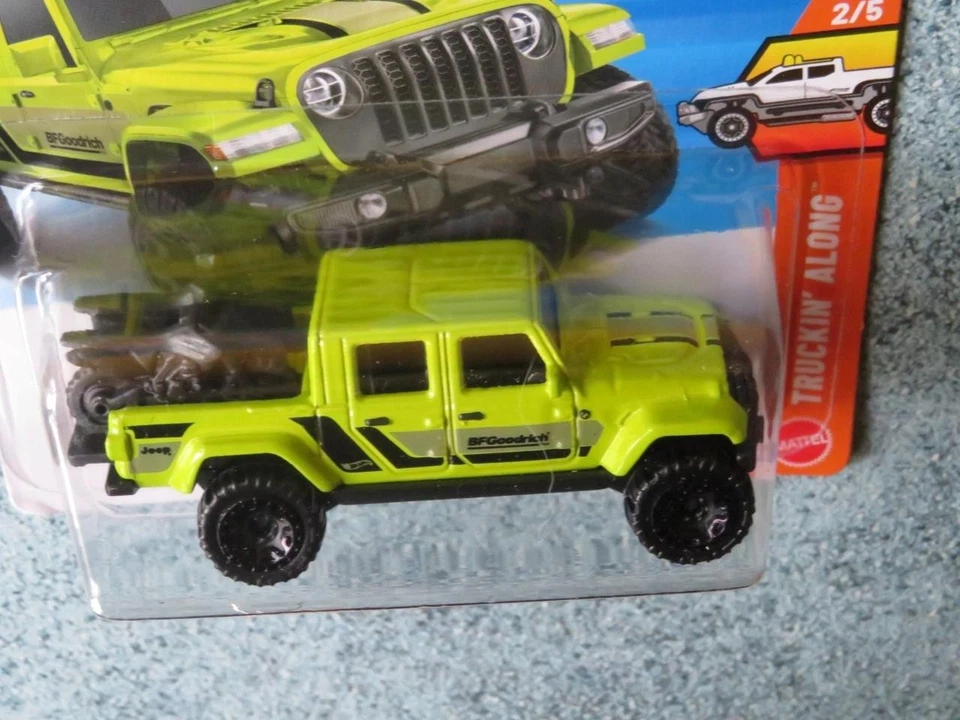 Hot Wheels H6A 014  2020 JEEP GLADIATOR green 2026 014/250 CaseA - Image 2 of 2