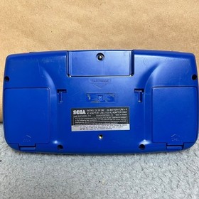 Rare Blue Sega GameGear with Games & Accessories