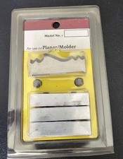 Grizzly  Planer/Molder, Set Of Three Crown Molding Knives