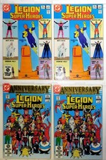 Legion of Super-Heroes Lot of 4 300 x2, 301 x2 1983 DC Comics 1st Print