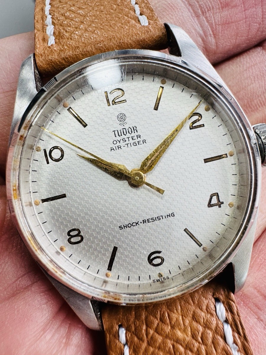 Tudor Oyster Air-Tiger Vintage Ref 7909 35mm Amazing Honeycomb - Main Image