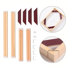 Easy Assembly Wooden Frame for Posters and Prints Long Lasting Durability