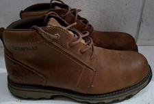 Mens Caterpillar Work Boots Steel Toe cap UK Size 12