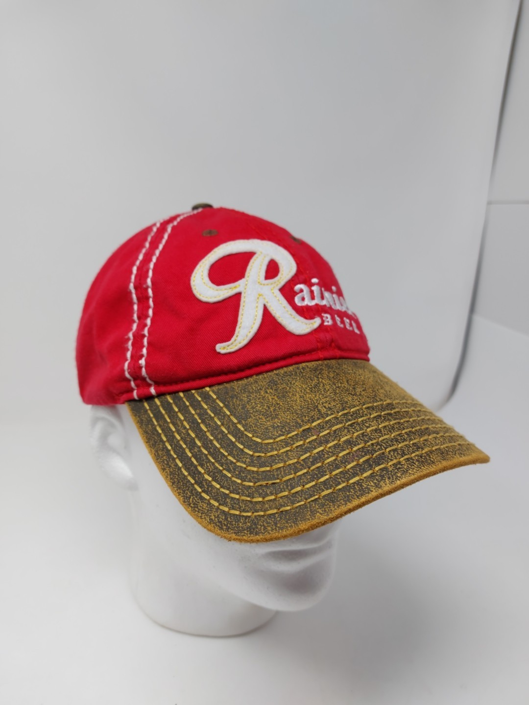 Rainier Beer Strap Back Hat Adjustable Cap Americ… - image 4