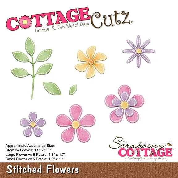 Set Di 4 Fustelle Metalliche Per Fustellatrice – Motivo Mughetto, Farfalla E Targa – Acciaio Di Alta Qualità Per Scrapbooking E Biglietti Fai Da Te
