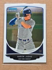 2013 Bowman Chrome Baseball Aaron Judge Prospect / Draft Card.