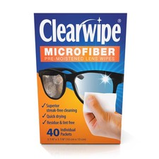 ClearWipe Microfiber Wipes, White, 40 Count 48 Pack of 1 , White
