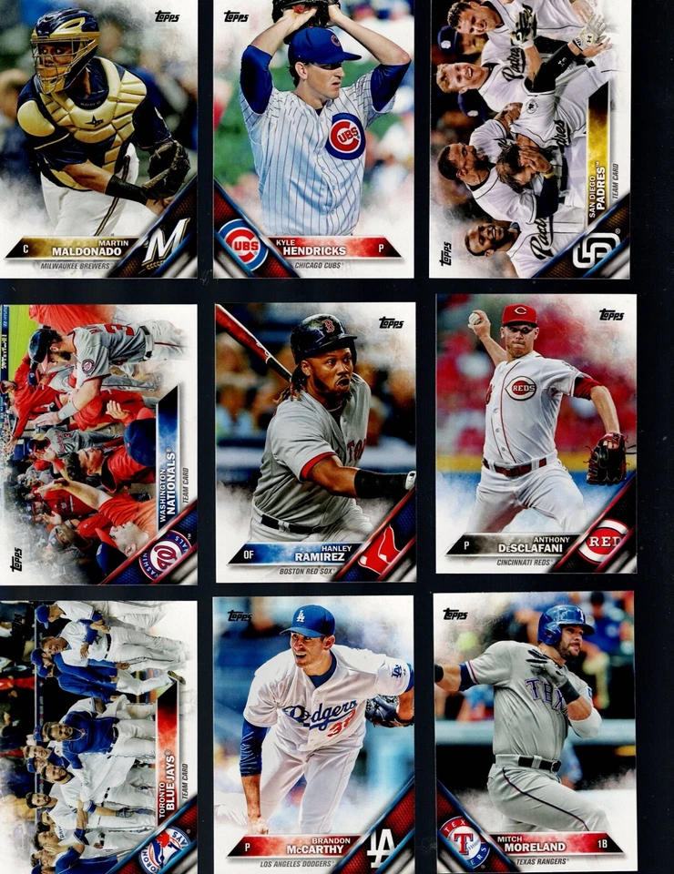 2016 TOPPS BASEBALL 251-500 YOU PICK BUY MORE SAVE MORE! - Image 3 of 4