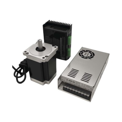 Nema34 Stepper Motor 86mm CNC 14mm shaft 4.5/8.5/12Nm Driver Kit for 3D Printer