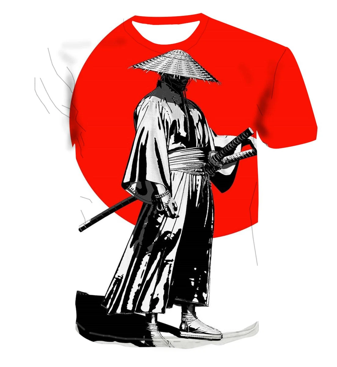 Anime T-Shirt Design, Anime Vector Graphics Bundle ,samurai t shirt Bu By  Rana Creative